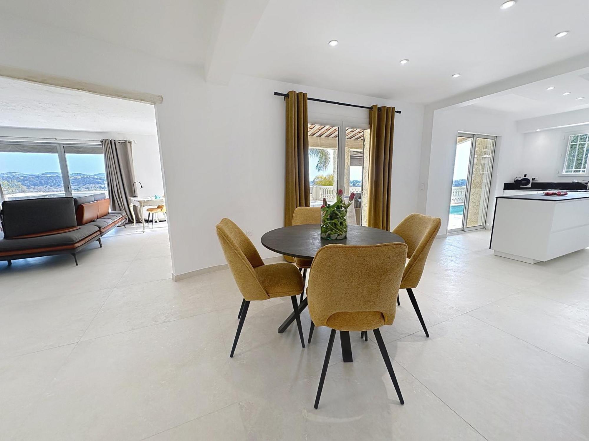 מאנדליה-לה-נאפול 3 Bedrooms Villa Near Cannes - Pool & Jacuzzi - Sea View מראה חיצוני תמונה